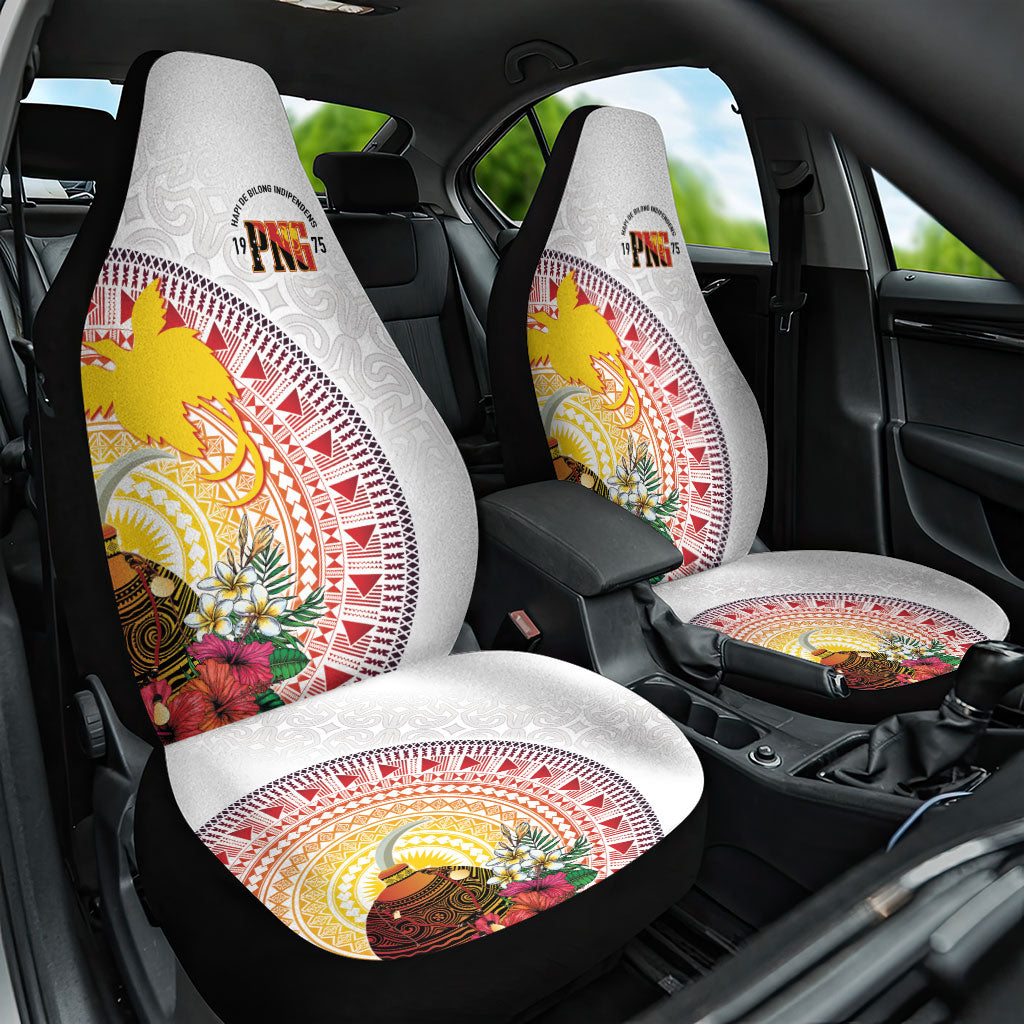 Hapi De Bilong Indipendens Papua New Guinea Car Seat Cover PNG Lime Pot