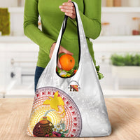 Hapi De Bilong Indipendens Papua New Guinea Grocery Bag PNG Lime Pot