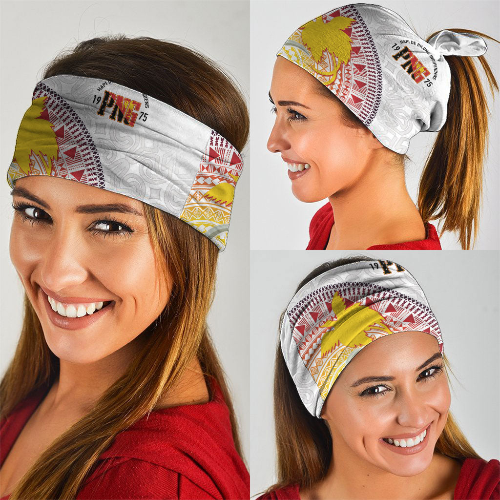 Hapi De Bilong Indipendens Papua New Guinea Neck Gaiter PNG Lime Pot