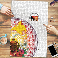 Hapi De Bilong Indipendens Papua New Guinea Puzzle PNG Lime Pot