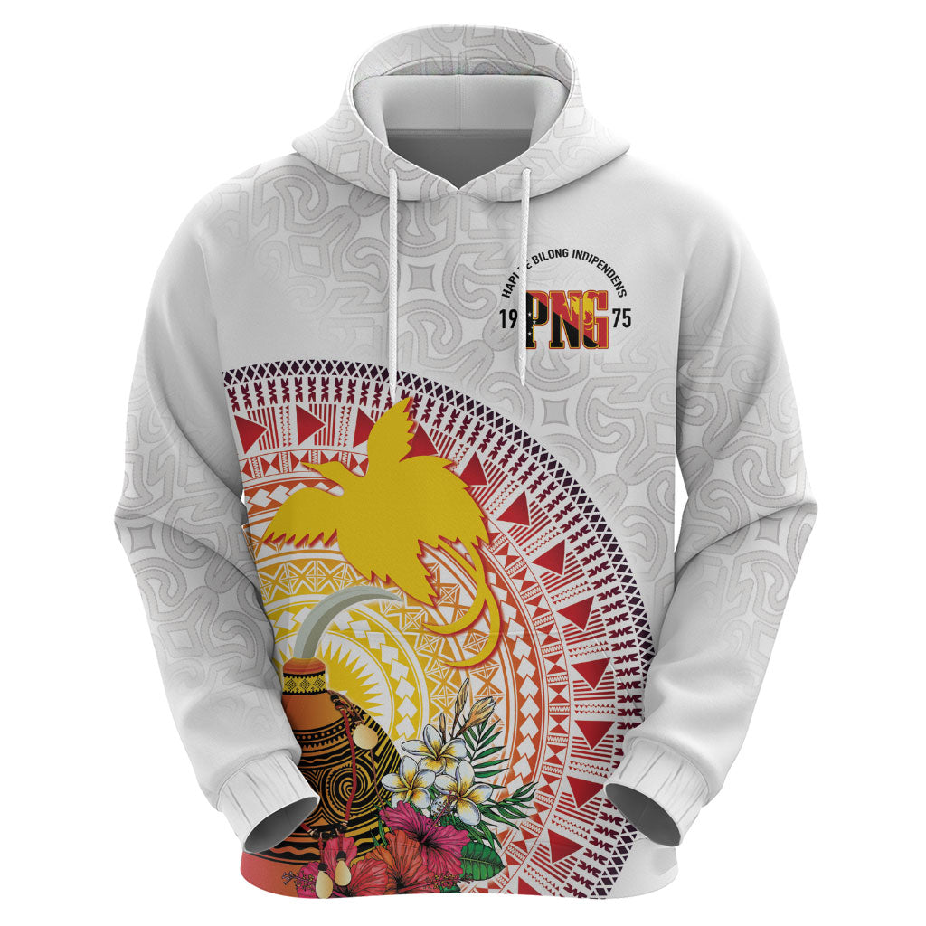 Hapi De Bilong Indipendens Papua New Guinea Zip Hoodie PNG Lime Pot