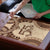 Bula Fiji Day 55th Anniversary Masi Tapa Puzzle Emerald Jubilee - Beige - Polynesian Pride