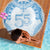 Bula Fiji Day 55th Anniversary Masi Tapa Beach Blanket Emerald Jubilee - Turquoise - Polynesian Pride
