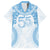 Bula Fiji Day 55th Anniversary Masi Tapa Hawaiian Shirt Emerald Jubilee - Turquoise - Polynesian Pride