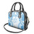 Bula Fiji Day 55th Anniversary Masi Tapa Shoulder Handbag Emerald Jubilee - Turquoise - Polynesian Pride