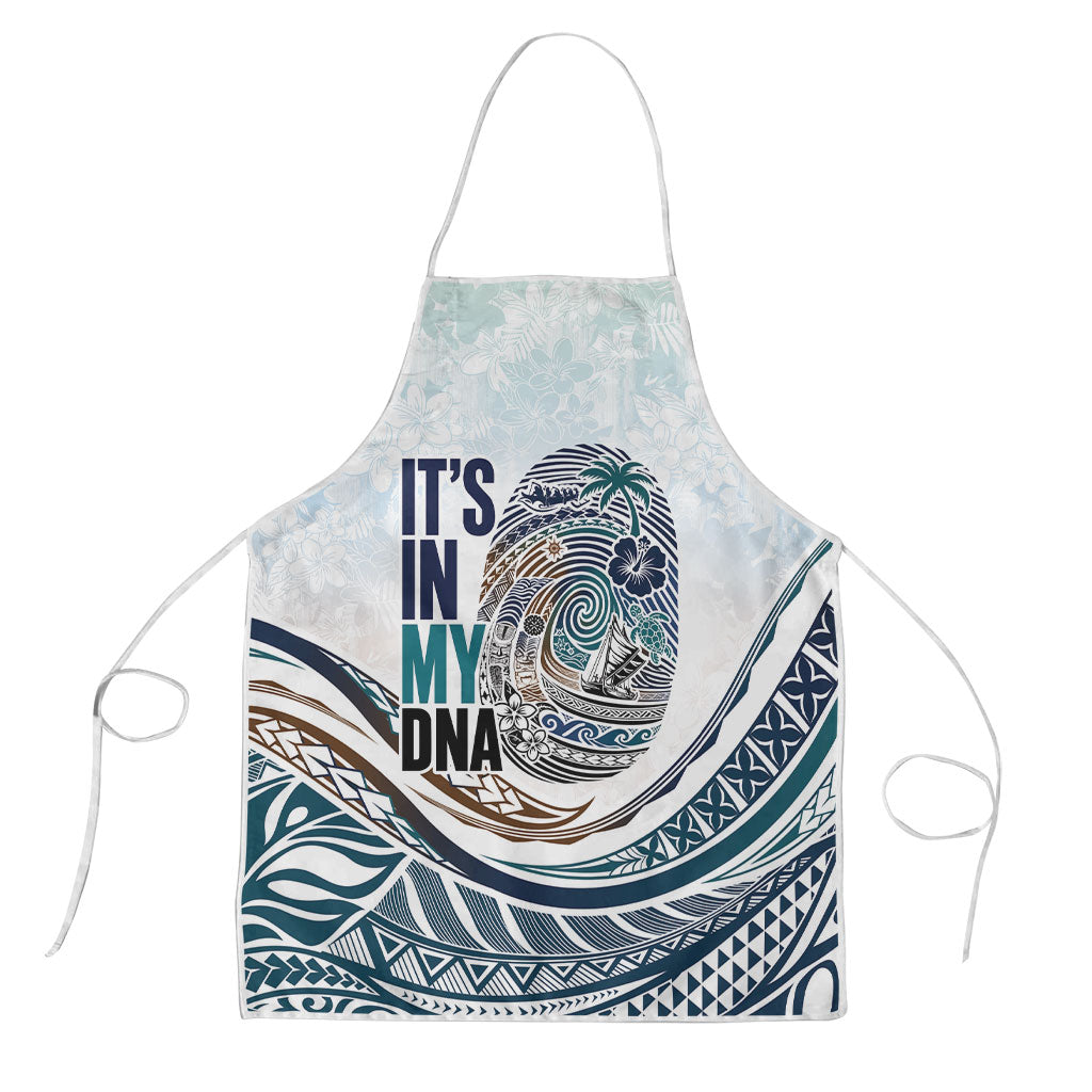 Pasifika It's In My DNA Apron Islands Pride LT7 White - Polynesian Pride