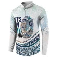 Pasifika It's In My DNA Button Sweatshirt Islands Pride LT7 - Polynesian Pride