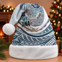 Pasifika It's In My DNA Christmas Santa Hat Islands Pride LT7 Without Fur White - Polynesian Pride