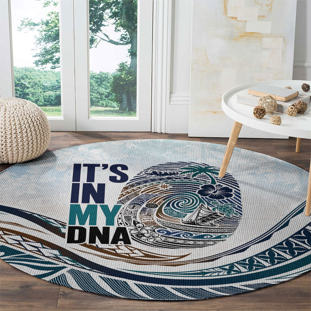 Pasifika It's In My DNA Round Carpet Islands Pride LT7 - Polynesian Pride