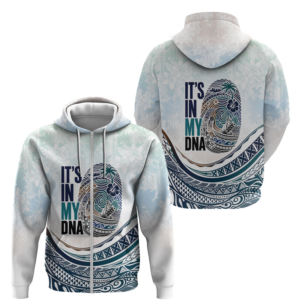 Pasifika It's In My DNA Zip Hoodie Islands Pride LT7 - Polynesian Pride
