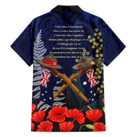 Anzac Day Aussie Mix Maori In Memories Family Matching Tank Maxi Dress and Hawaiian Shirt LT7 - Polynesian Pride