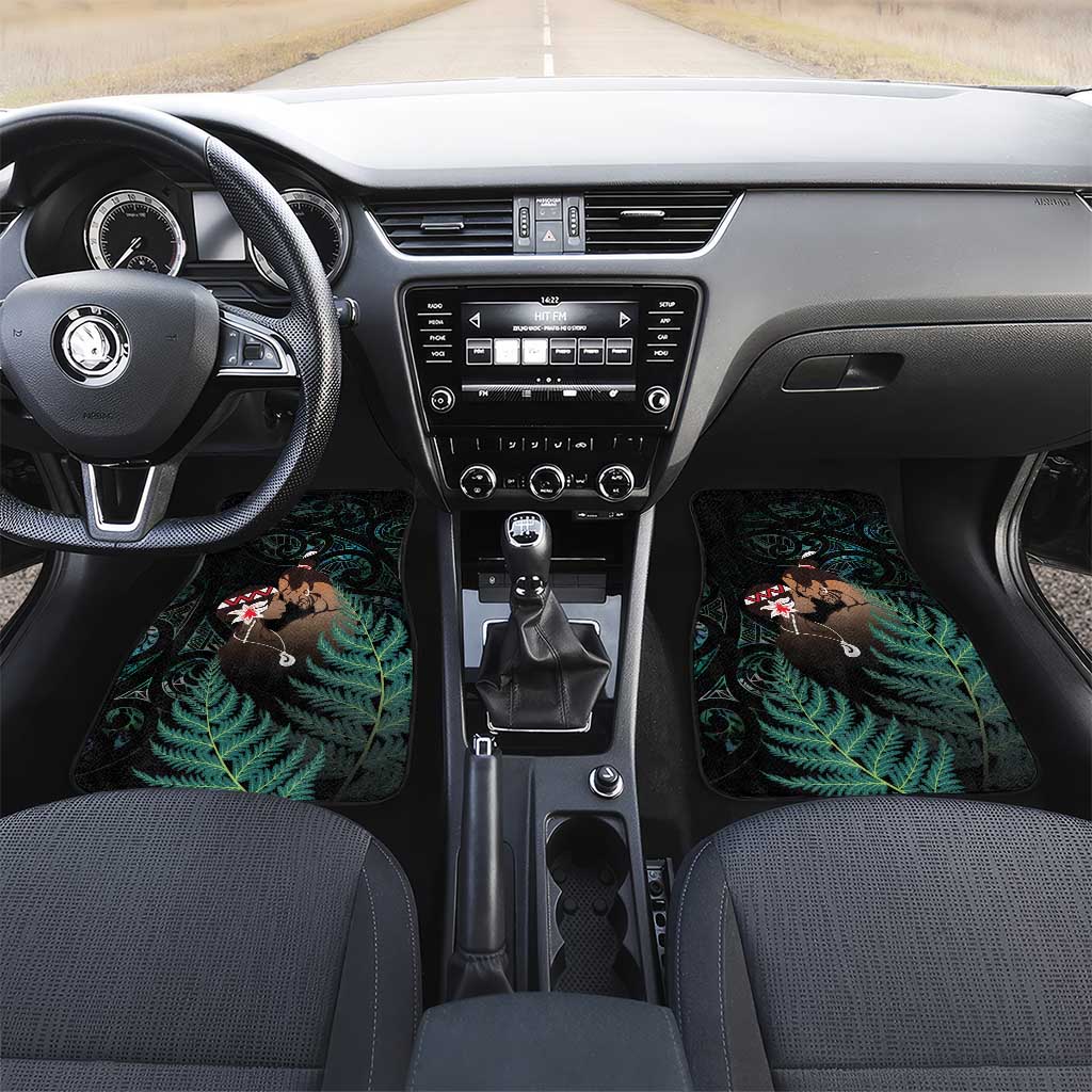 Maori Hongi Valentine Car Mats Aroha Ahau Ki A Koe