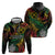 Vanuatu Indipendens Dei Hoodie Mix Traditional Sand Drawing