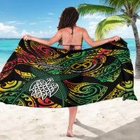 Vanuatu Indipendens Dei Sarong Mix Traditional Sand Drawing