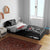 Personalized Talofa Samoa Bedding Set Ulafala With Toa Nifo'oti - Black