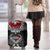 Personalized Talofa Samoa Luggage Cover Ulafala With Toa Nifo'oti - Black