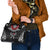 Personalized Talofa Samoa Shoulder Handbag Ulafala With Toa Nifo'oti - Black
