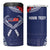 Personalized Talofa Samoa 4 in 1 Can Cooler Tumbler Ulafala With Toa Nifo'oti - Blue