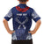 Personalized Talofa Samoa Family Matching Long Sleeve Bodycon Dress and Hawaiian Shirt Ulafala With Toa Nifo'oti - Blue