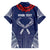 Personalized Talofa Samoa Hawaiian Shirt Ulafala With Toa Nifo'oti - Blue