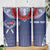 Personalized Talofa Samoa Skinny Tumbler Ulafala With Toa Nifo'oti - Blue