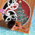 New Zealand Silver Fern Christmas Tree Beach Blanket Meri Kirihimete - Polynesian Pride
