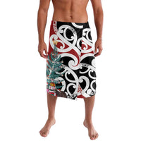 New Zealand Silver Fern Christmas Tree Lavalava Meri Kirihimete - Polynesian Pride