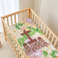 Samoa AIGA Floral Theme Baby Bed Cover Always In God's Arms LT7 - Polynesian Pride