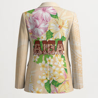 Samoa AIGA Floral Theme Blazer Always In God's Arms