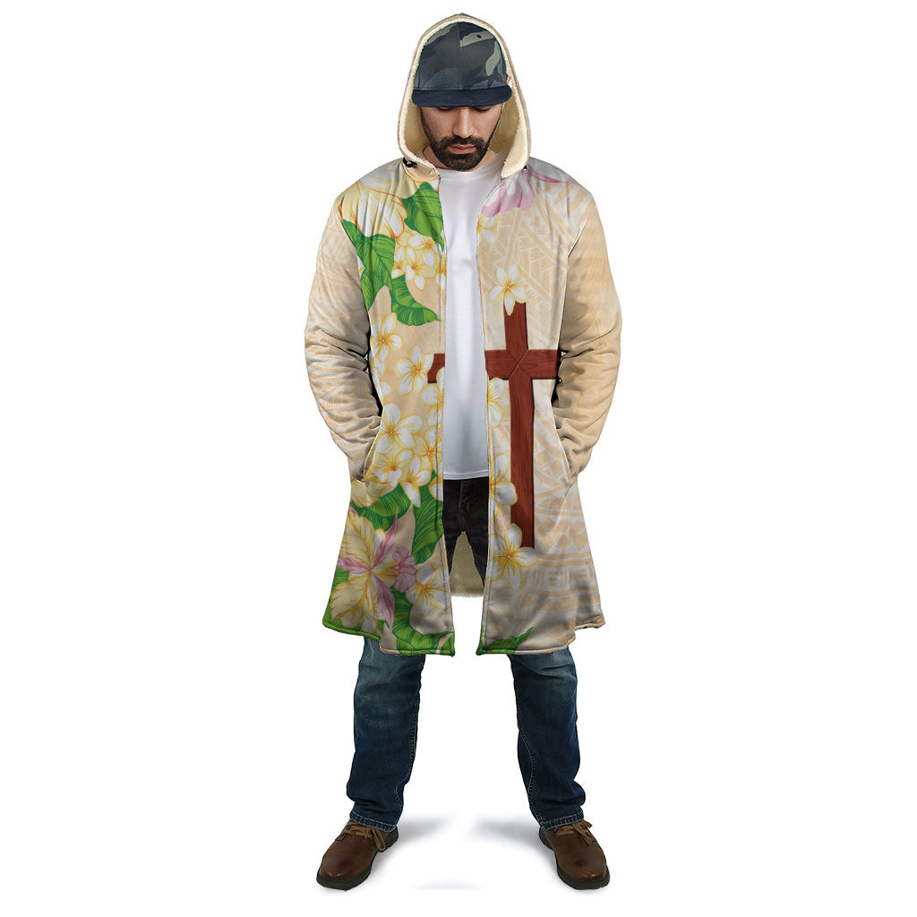 Samoa AIGA Floral Theme Cloak Always In God's Arms LT7 - Polynesian Pride