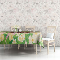 Samoa AIGA Floral Theme Tablecloth Always In God's Arms