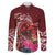 Personalized Samoa Meri Krisimasi Family Matching Short Sleeve Bodycon Dress and Hawaiian Shirt Segasegamau'u Mix Siapo