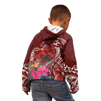 Personalized Samoa Meri Krisimasi Kid Hoodie Segasegamau'u Mix Siapo