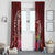 Personalized Samoa Meri Krisimasi Window Curtain Segasegamau'u Mix Siapo