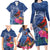 Personalized Samoa Christmas Family Matching Long Sleeve Bodycon Dress and Hawaiian Shirt Cardinal Honeyeater Mix Siapo