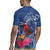 Personalized Samoa Christmas Rugby Jersey Cardinal Honeyeater Mix Siapo