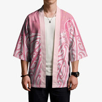 Breast Cancer Awareness Maori Kimono Kia Kaha Kia Maia Kia Manawanui - Polynesian Pride