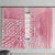 Breast Cancer Awareness Maori Window Curtain Kia Kaha Kia Maia Kia Manawanui - Polynesian Pride
