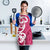 Breast Cancer Awareness Maori Apron Koru Kowhaiwhai - Polynesian Pride