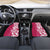 Breast Cancer Awareness Maori Car Mats Koru Kowhaiwhai - Polynesian Pride