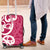 Breast Cancer Awareness Maori Luggage Cover Koru Kowhaiwhai - Polynesian Pride