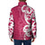 Breast Cancer Awareness Maori Padded Jacket Koru Kowhaiwhai - Polynesian Pride