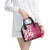 Breast Cancer Awareness Maori Shoulder Handbag Koru Kowhaiwhai - Polynesian Pride