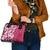 Breast Cancer Awareness Maori Shoulder Handbag Koru Kowhaiwhai - Polynesian Pride
