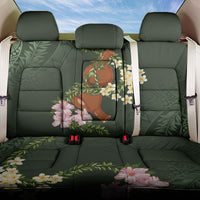 Aloha Hawaii Ipu Gourd Mix Maile Lei Back Car Seat Cover Sage Green LT7 One Size Sage Green - Polynesian Pride