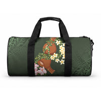 Aloha Hawaii Ipu Gourd Mix Maile Lei Duffle Bag Sage Green LT7 One size Sage Green - Polynesian Pride