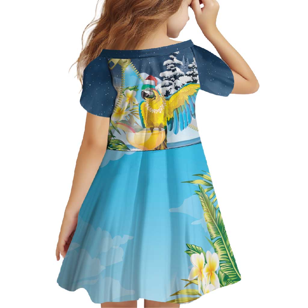 Funny Tropical Christmas Family Matching Long Sleeve Bodycon Dress and Hawaiian Shirt Tis The Season To Get Tipsy LT7 - Polynesian Pride