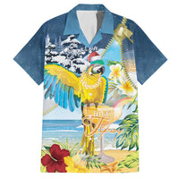 Funny Tropical Christmas Family Matching Long Sleeve Bodycon Dress and Hawaiian Shirt Tis The Season To Get Tipsy LT7 Dad's Shirt - Short Sleeve Colorful - Polynesian Pride