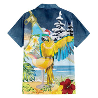 Funny Tropical Christmas Family Matching Long Sleeve Bodycon Dress and Hawaiian Shirt Tis The Season To Get Tipsy LT7 - Polynesian Pride