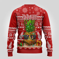 Hawaii Pineapple Christmas Ugly Christmas Sweater Mele Kalikimaka LT7 - Polynesian Pride